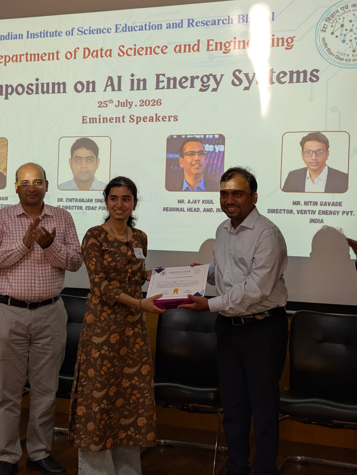 Shubhi Gehlot — 3-Minute Talk, Symposium 2026