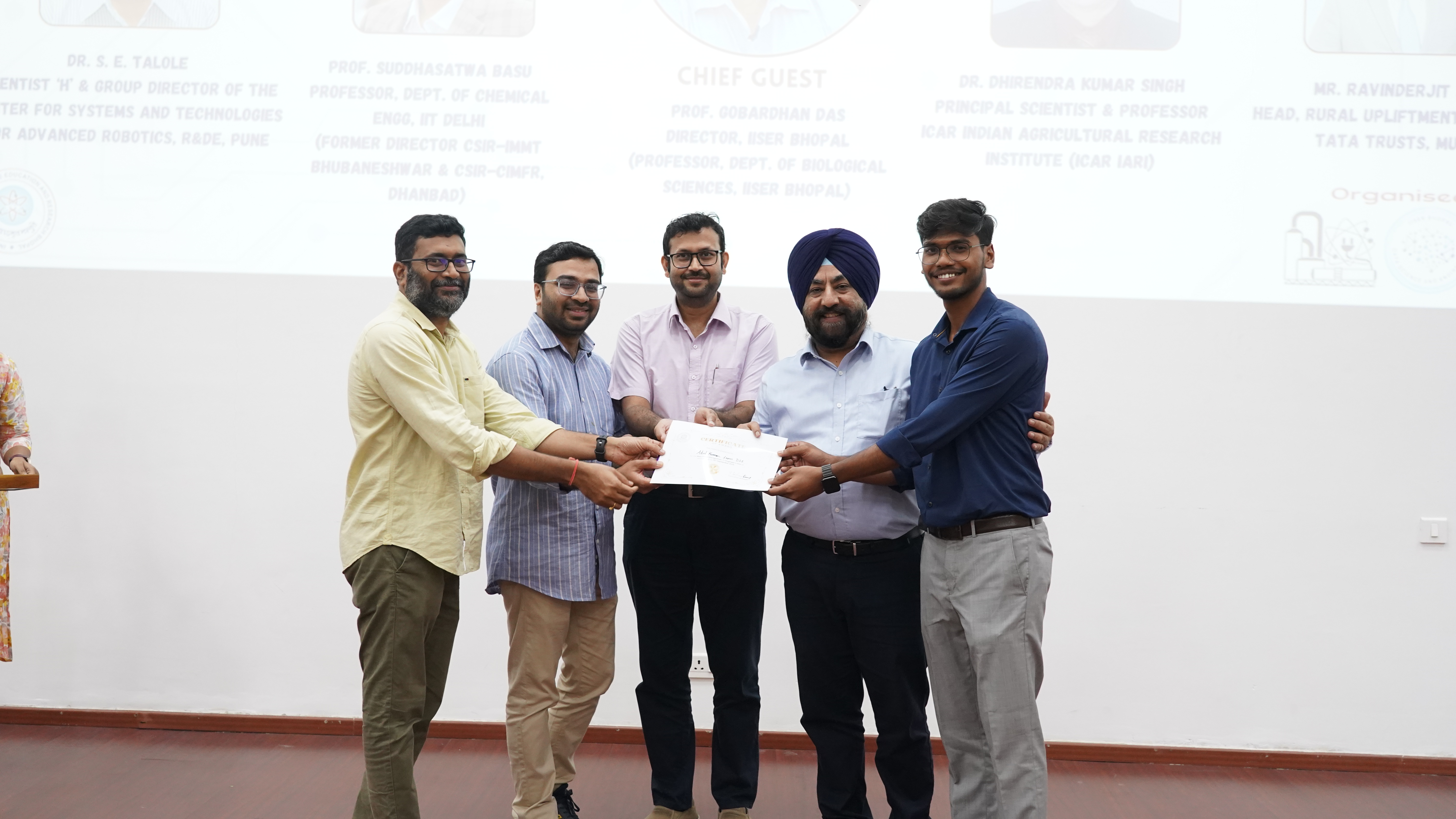 Atul Kumar — Best Poster Presentation, Engineers’ Day 2025